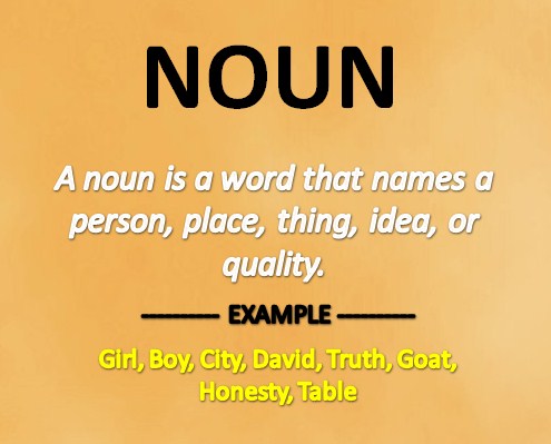 noun meaning