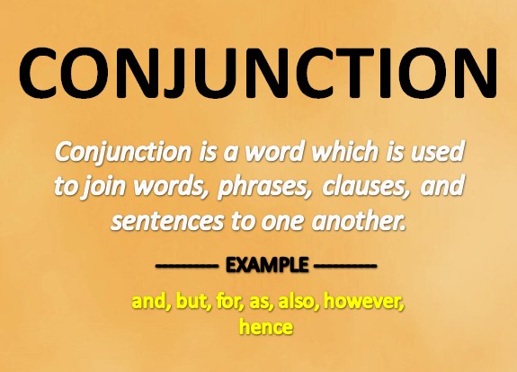 Conjunction Meaning Types Examples