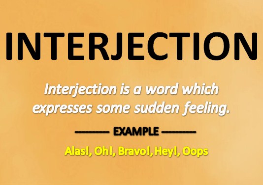 interjection meaning in hindi