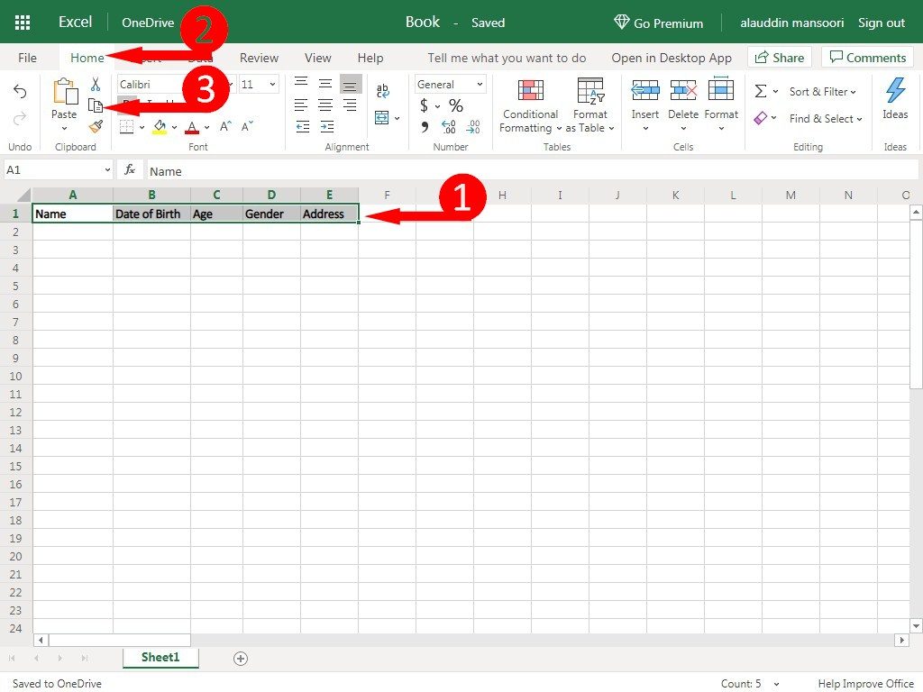 How To Convert Rows To Columns In Excel