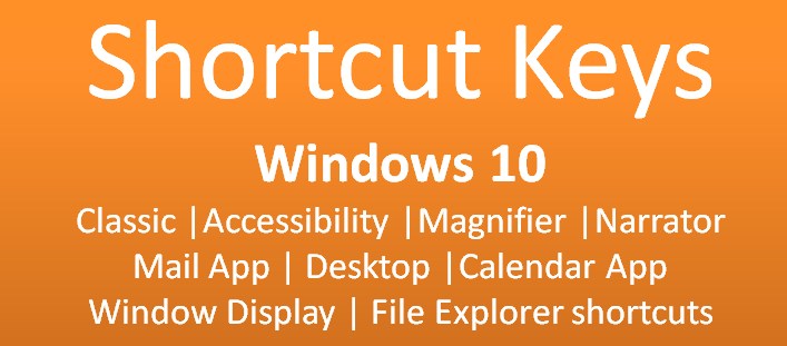 Computer Shortcut Keys for Windows 10 To Operate Like a Pro