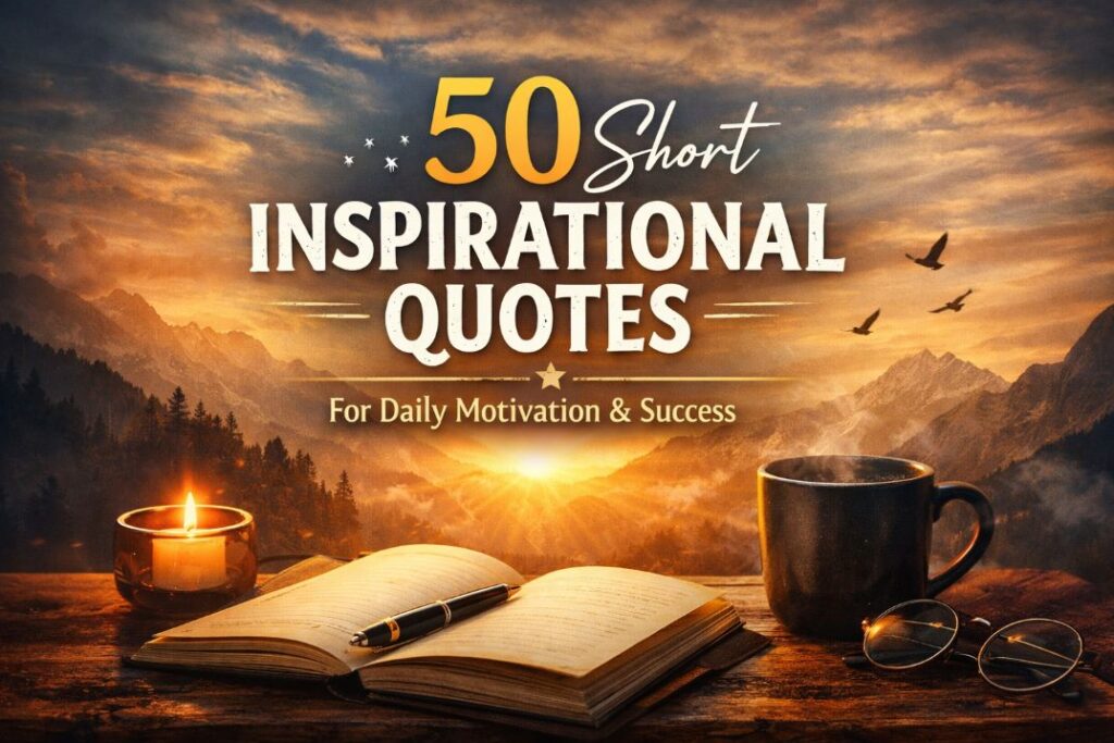 short inspirational quotes